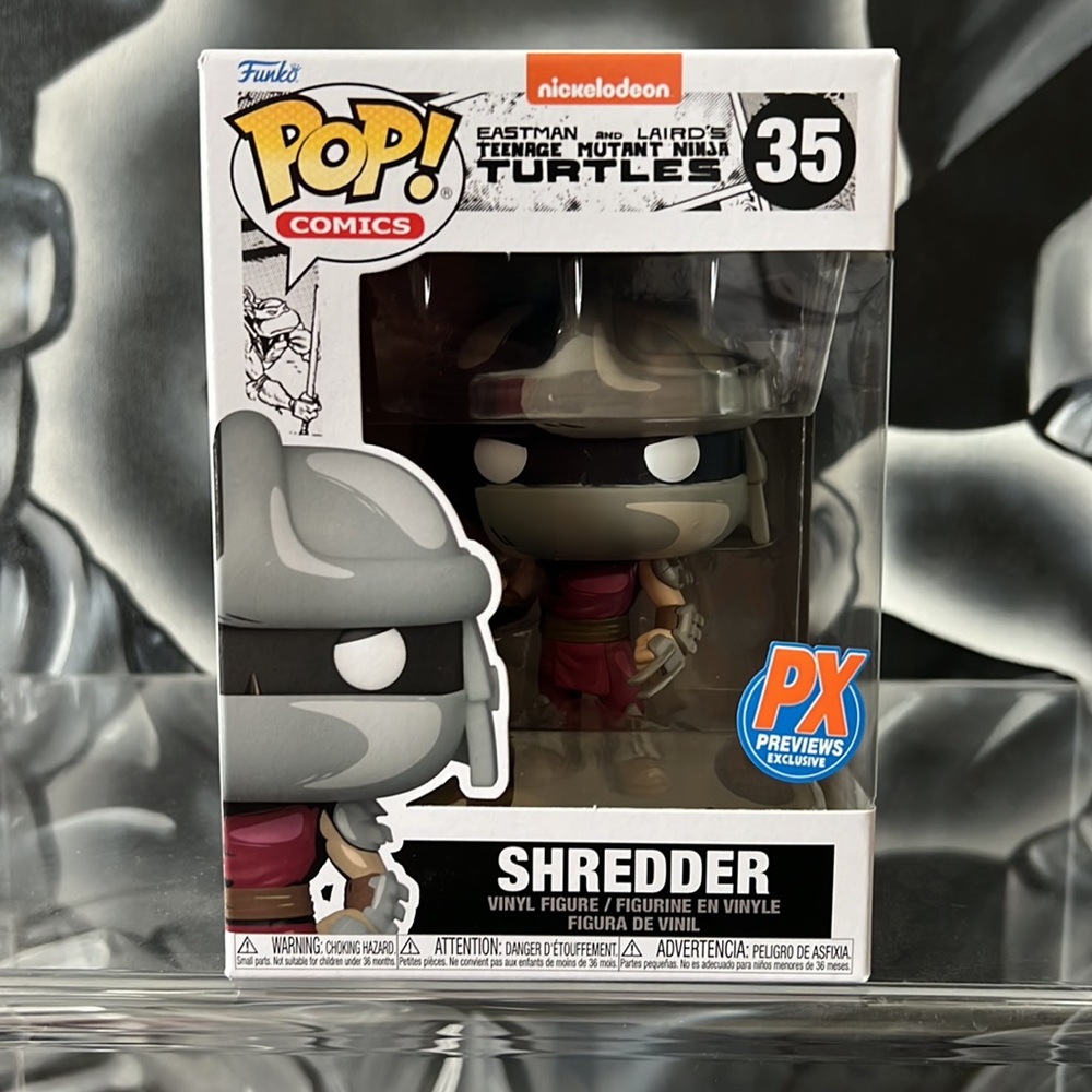 Funko Pop! Comics: Tmnt Shredder Px Exclusive